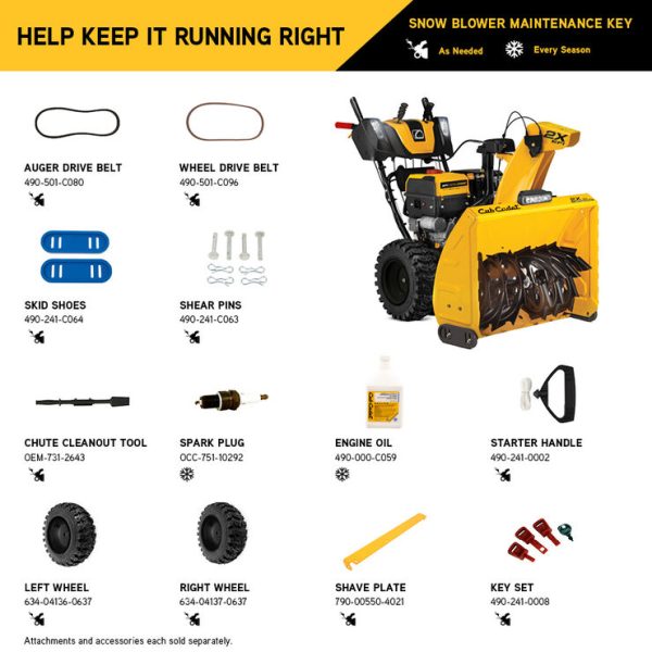 Cub Cadet 2X® 30" IntelliPOWER® EFI Snow Blower (31AH5GVO710)