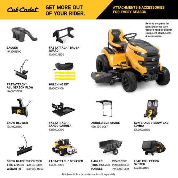 Cub Cadet XT1 GT54 FAB