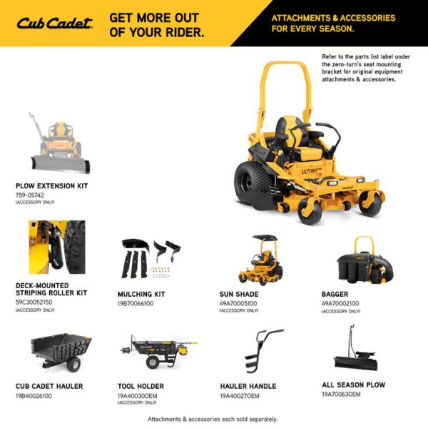 Cub Cadet ZTX4 60 (47ASAAA8010)