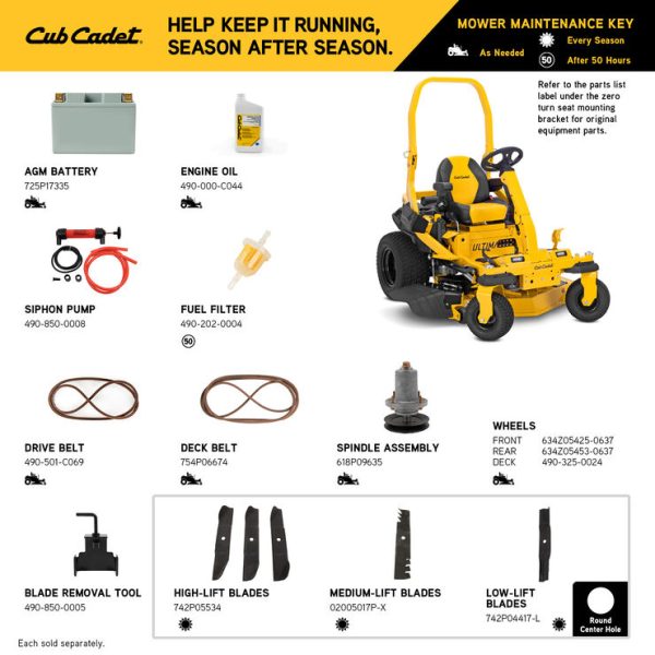 Cub Cadet ZTXS4 48 (47TSCAB6A10)